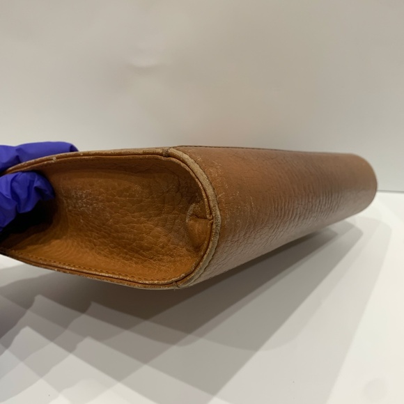 Burberrys Brwon Leather Zip Clutch sku#85582 (Gently used) - Picture 7 of 15